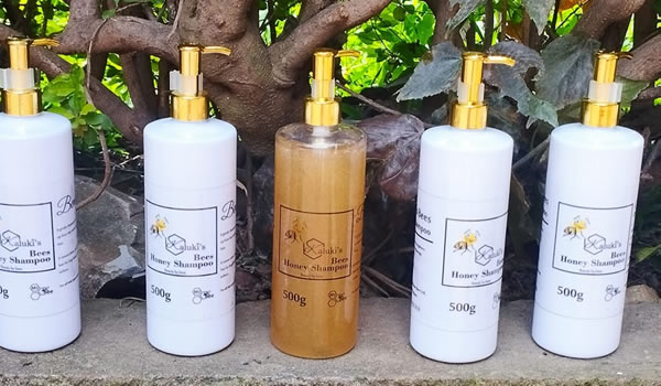 Kaluki's honey shampoo